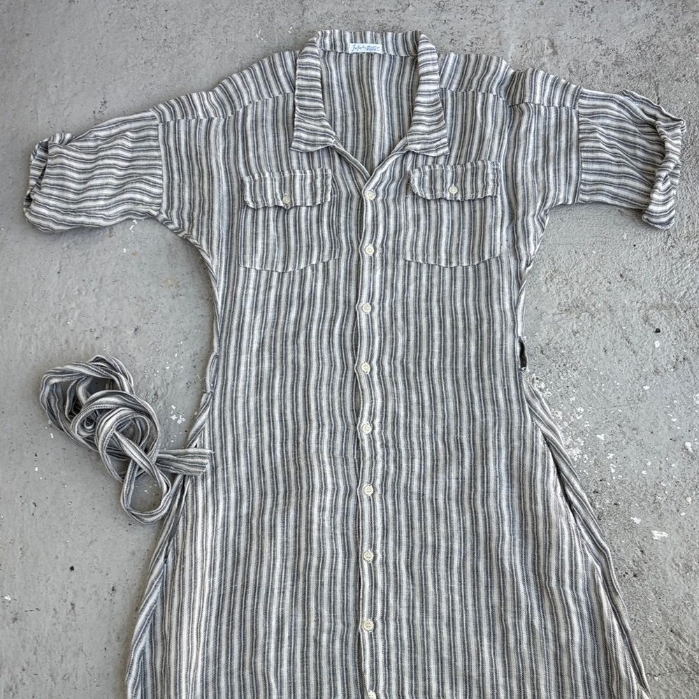Free people and CP shades Summer linen dress